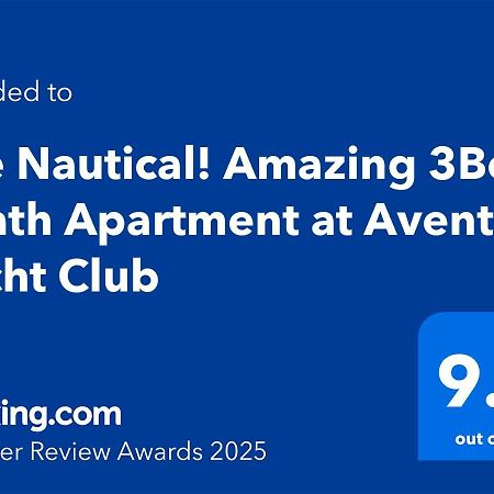 The Nautical! Amazing 3Bed 2Bath Apartment At Aventura Yacht Club Exterior foto