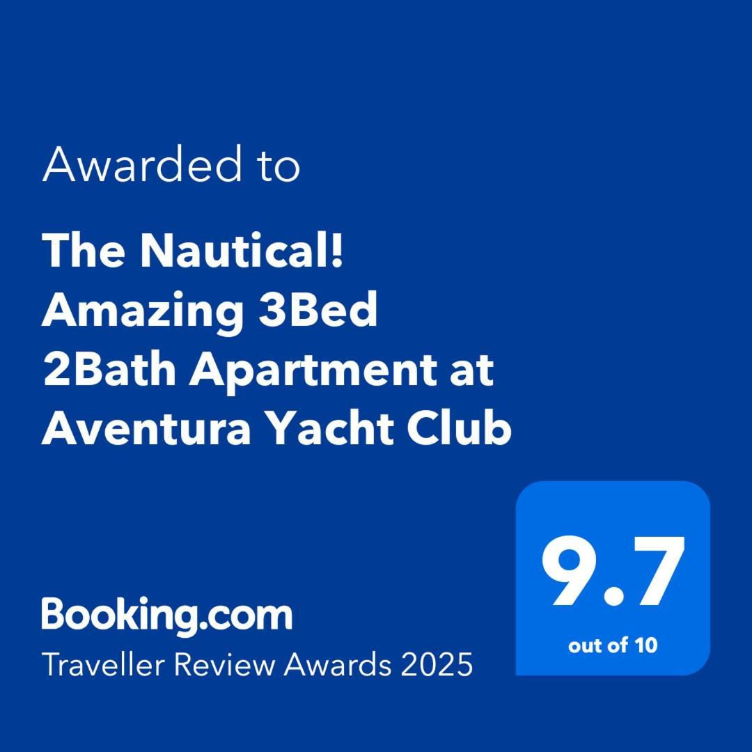 The Nautical! Amazing 3Bed 2Bath Apartment At Aventura Yacht Club Exterior foto